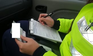 Razie în trafic la Cluj. Aproape 800 de amenzi, majoritatea pentru viteză şi treceri neregulamentare