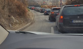Accidentul de la ieşirea spre Floreşti a blocat Clujul. Coloane de maşini şi pe rutele ocolitoare