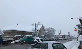 Iarna pe uliţele din Floreşti. PSD Cluj ridică bulgărele