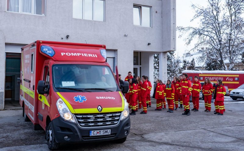 Planuri mari pentru 2019. "Bărboșii" vor să mai cumpere încă o ambulață pentru SMURD Cluj