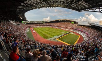 Gazon hibrid pe Cluj Arena, pe modelul Barcelona sau Milano. Costă până la 1 milion de euro