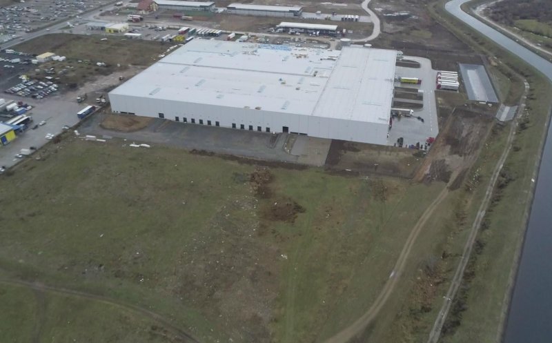 Cum arată noul centru logistic Ursus din Cluj