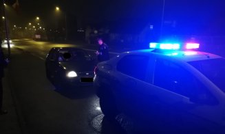 Acțiunea ,,Blocada” pe străzile din Cluj. Sute de maşini şi persoane, verificate de poliţişti