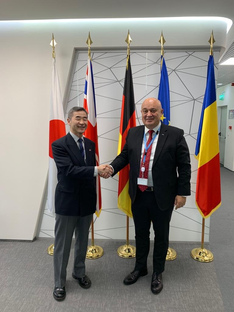Ambasadorul Japoniei în România, Hitoshi Noda, vizită la sediul central al NTT DATA Romania din Cluj-Napoca