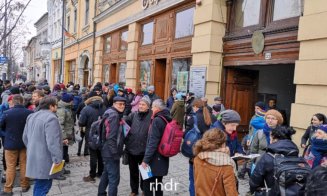 Protest la Cluj faţă de dorinţa Guvernului Ungariei de restructurare a Academiei Maghiare de Ştiinţe