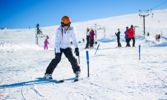 Afară primăvară, pe pârtii zăpadă. Unde poţi schia în cele mai bune condiţii lângă Cluj