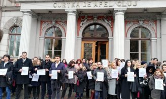 Proteste în justiție. Activitate suspendată la Tribunalul Cluj