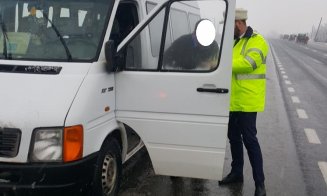 Peste 160 de amenzi la Cluj pentru transportatorii de persoane şi marfă