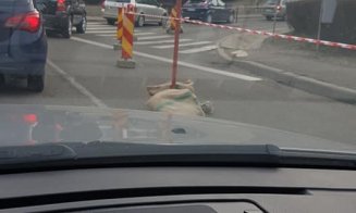 Lucrările la Podul „N” îi încurcă pe şoferi: "Coloana e până în Floreşti, ar putea lucra noaptea"