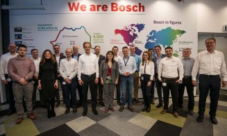 Big boss of Bosch, în inspecție la Cluj. S-a dat cu mașina cu tehnologie autonomizată