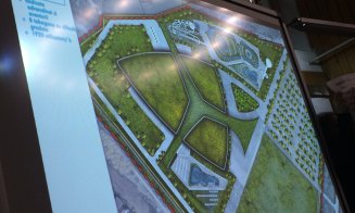 Proiectul Aqua Park-ului merge înainte, după două ore de proteste. "Riscaţi să faceţi un cadou otrăvit Clujului"