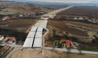 Autostrada Sebeş - Turda. Noi imagini de pe lotul de 17 km