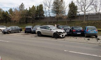 8 dintr-o lovitură! Pe strada Gării din Cluj-Napoca