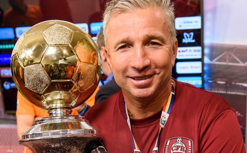 CFR Cluj a amânat conferința de prezentare a noului antrenor: " Dan Petrescu nu se simte bine"