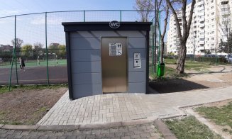 Două toalete publice de 50.000 de euro bucata, date în funcţiune la Cluj. Unde sunt amplasate