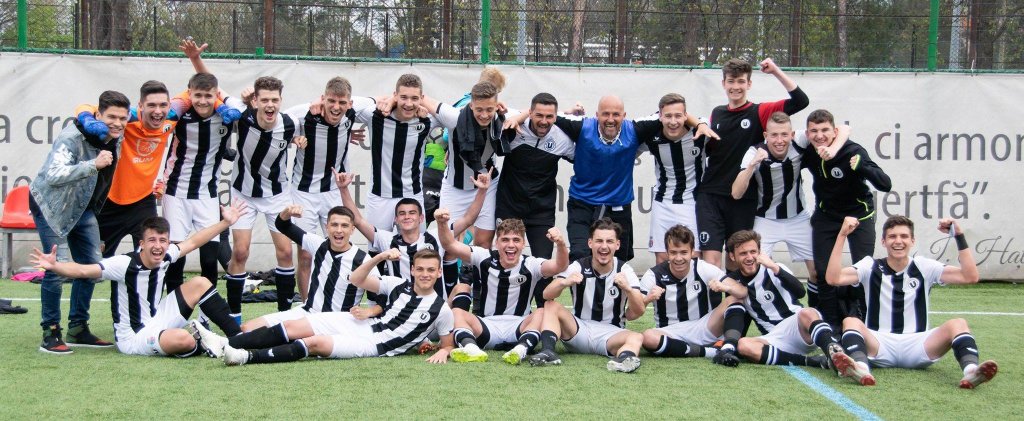 Victorie pentru FC Universitatea Cluj, în partida cu CFR 1907 din Liga Elitelor Under 19