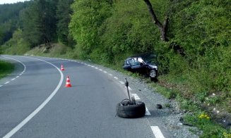 Accident cu 3 maşini pe drumul Sfântul Ion. Şoferul vinovat era beat