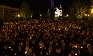 Mii de clujeni, la Slujba de Înviere de la Catedrala Mitropolitană