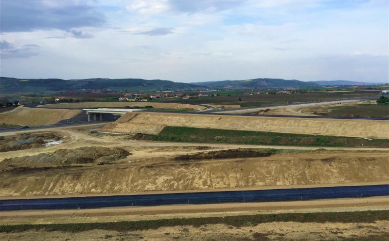 Autostrada Transilvania. Cum avansează lucrările pe lotul de 17,9 km
