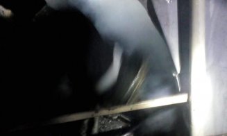 Incendiu lângă Cluj. Gospodărie din Chinteni, mistuită de flăcări