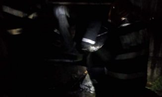 Incendiu lângă Cluj. Gospodărie din Chinteni, mistuită de flăcări