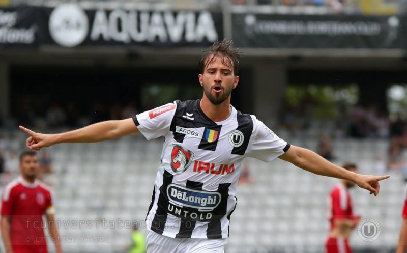 ACS Poli Timișoara – “U” Cluj 0-3. Cristian Gavra a egalat o performanță veche de 72 de ani