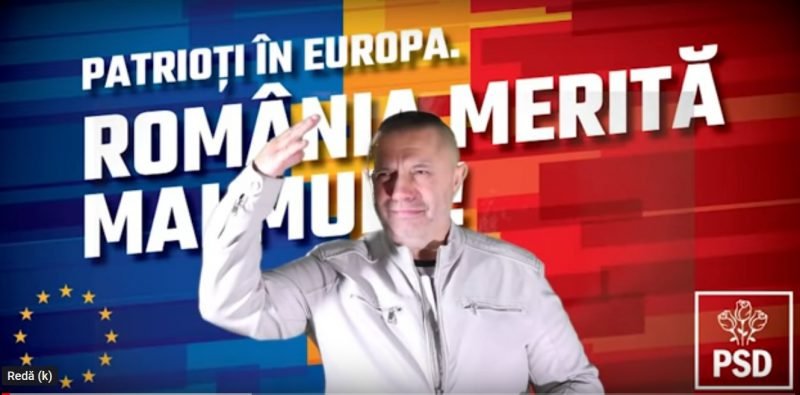 PSD își face campanie cu manele. Guță: "Votează cu încredere Liviu Dragnea, PSD"