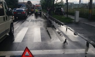 Pieton, lovit pe trecere pe Muncii