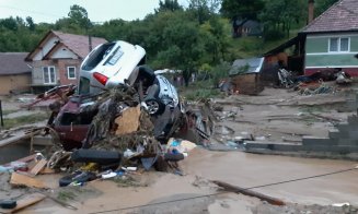 Echipaje ale Ministerului de Interne de la Cluj, trimise la inundațiile din Alba