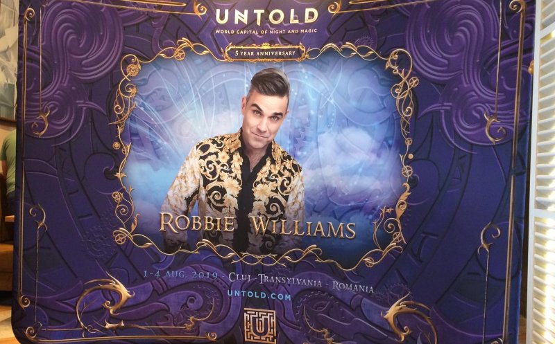 E oficial! Robbie Williams vine la UNTOLD