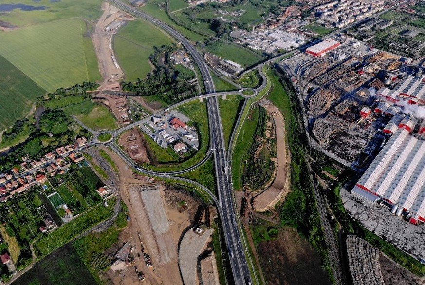 Fotografii 360 de grade cu nodul Sebeș / Traficul auto nu primește undă verde în 2019 pe tronsonul de 17 km