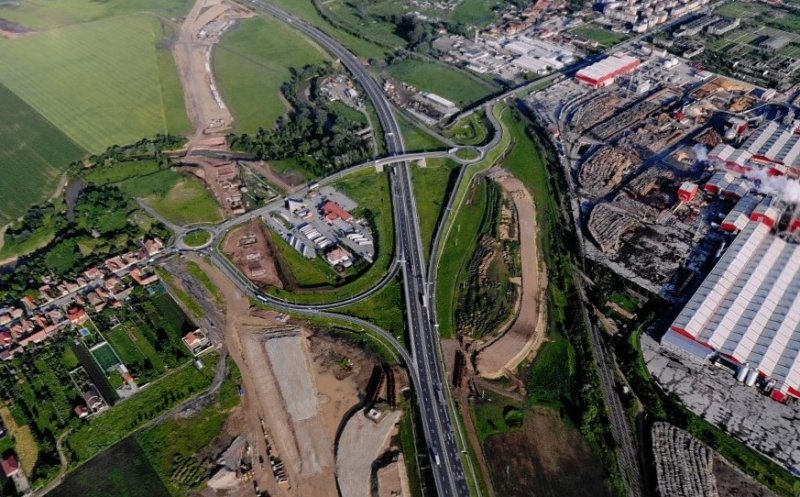 Fotografii 360 de grade cu nodul Sebeș / Traficul auto nu primește undă verde în 2019 pe tronsonul de 17 km