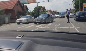 Pieton lovit pe trecere, în Floreşti. Trafic blocat spre Cluj