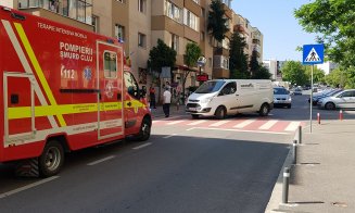 Femeie lovită pe trecere, în Mănăștur