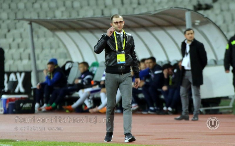 Bogdan Lobonț, după dubla pierdută cu Hermannstadt: “Este o experienţă din care o să avem mult de învăţat”