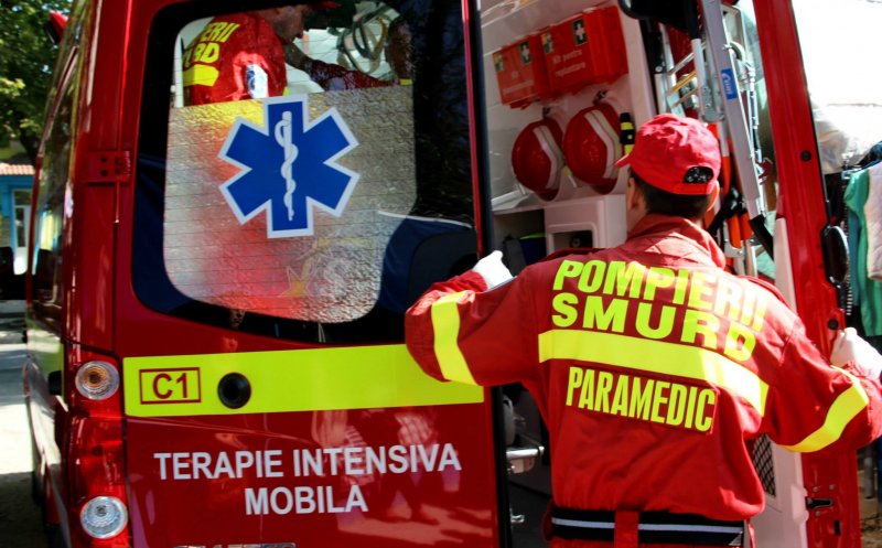 Șoferiță din Cluj, lovită de un maramureșean beat care conducea o autobasculantă fără permis