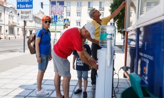 Caniculă la Cluj: 4 spații de refugiu și 35 de cișmele de apă potabilă