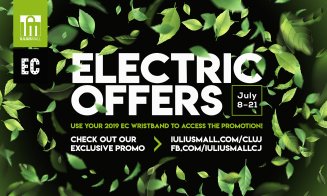 Vino să-ți ridici brățara Electric Castle din Iulius Mall Cluj și să te bucuri de oferte speciale