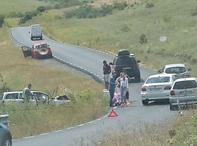 Accident pe centura Grigorescu-Florești. O femeie a fost rănită