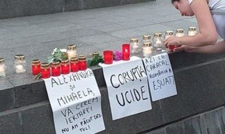 „La Caracal, România a eşuat”. Protest la Cluj-Napoca, faţă de intervenţia defectuoasă pentru salvarea Alexandrei