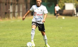 Universitatea Cluj a transferat un fundaș de viitor. Jucătorul a și debutat pentru “Șepcile roșii”
