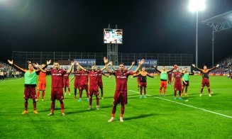 Bucuria campionilor. Cum au sărbătorit "feroviarii" după meciul cu Maccabi Tel Aviv