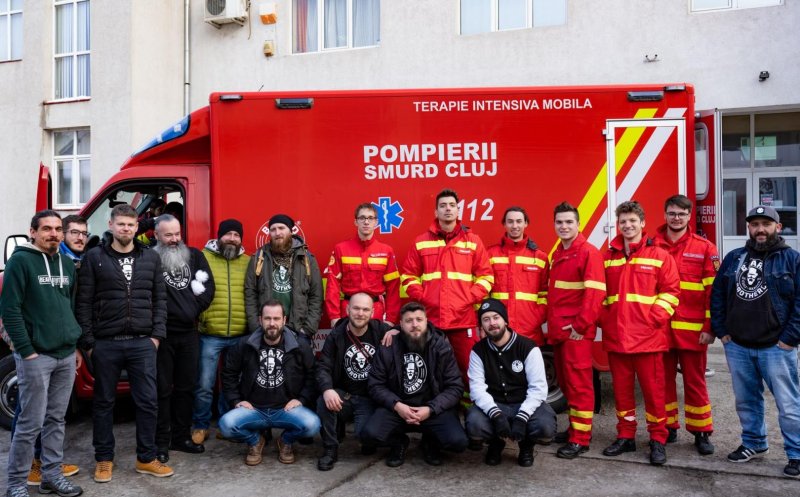 Beard Brothers a strâns banii pentru a doua ambulanță SMURD
