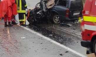 Accident morta pe șoseaua Cluj-Oradea. Șofer omorât pe loc după impactul cu un TIR
