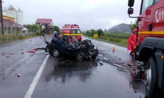 Accident mortal pe șoseaua Cluj-Oradea. Șofer omorât pe loc după impactul cu un TIR