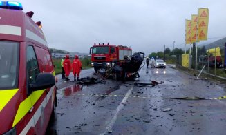 Accident mortal pe șoseaua Cluj-Oradea. Șofer omorât pe loc după impactul cu un TIR