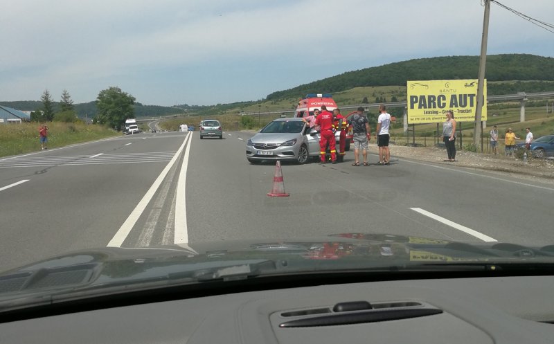 Accident pe centura Apahida - Vâlcele. A fost solicitat SMURD