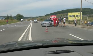 Accident pe centura Apahida - Vâlcele. A fost solicitat SMURD
