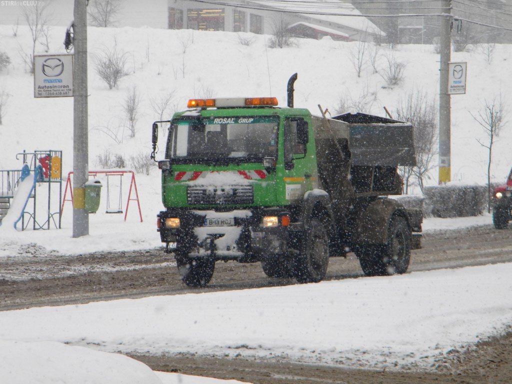 Tarife mai mari pentru deszăpezire şi curăţenie stradală la Cluj-Napoca