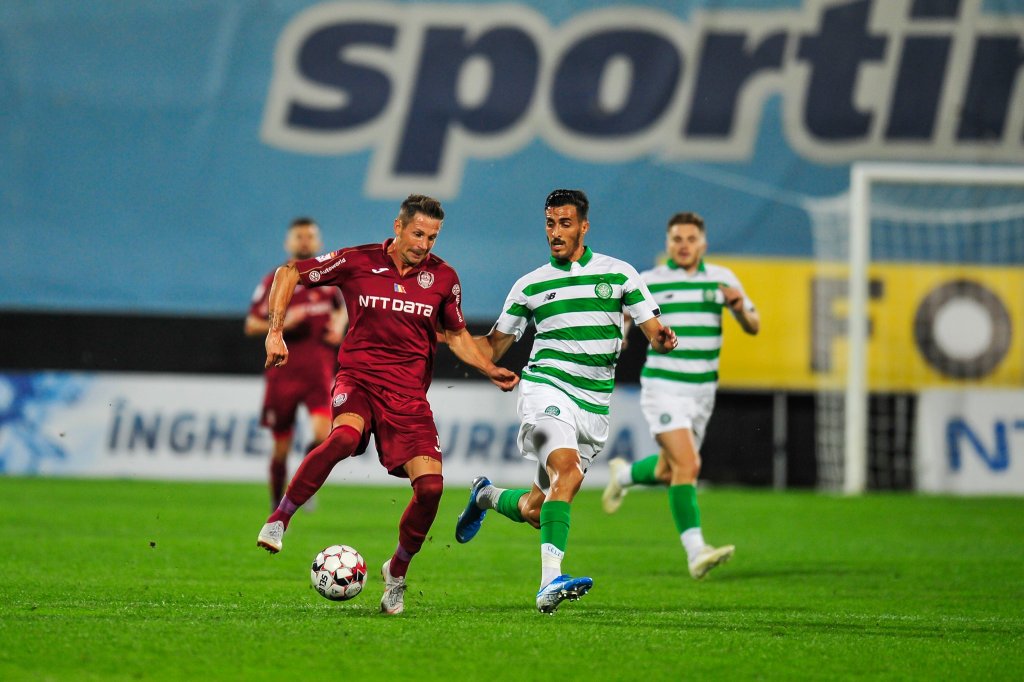 Notele ZIUA, după remiza CFR-ului împotriva lui Celtic. Deac a fostul omul meciului pentru clujeni